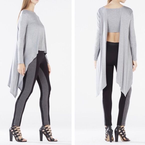 BCBGMaxAzria Roxanna Open Cropped Back Top XS - Picture 1 of 5